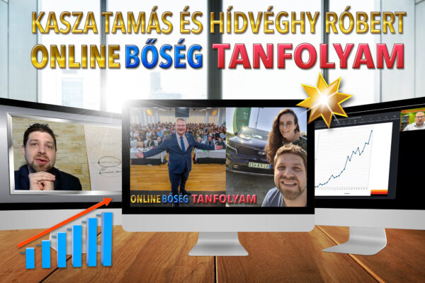Bőség Online Tanfolyam Kasza Tamással + KÖNYV!